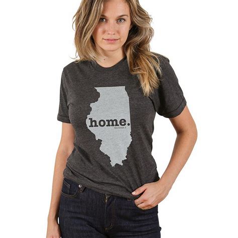 Illinois Home T Shirt The Home T