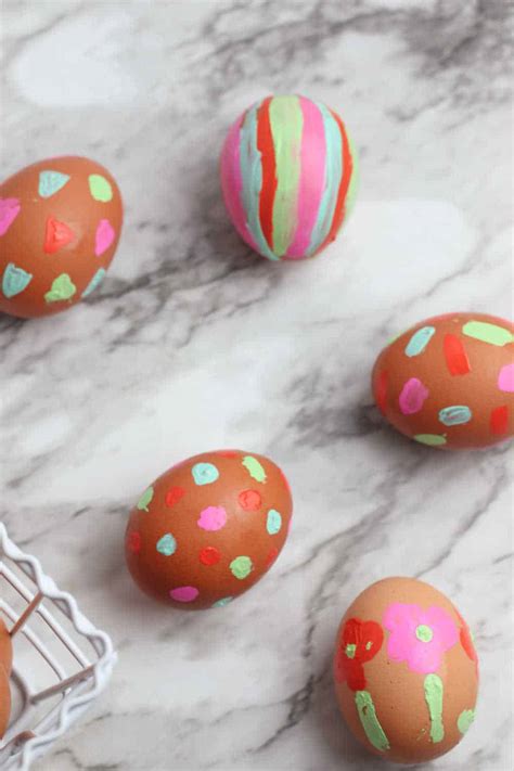 How To Make Painted Easter Eggs Sunny Home Creations