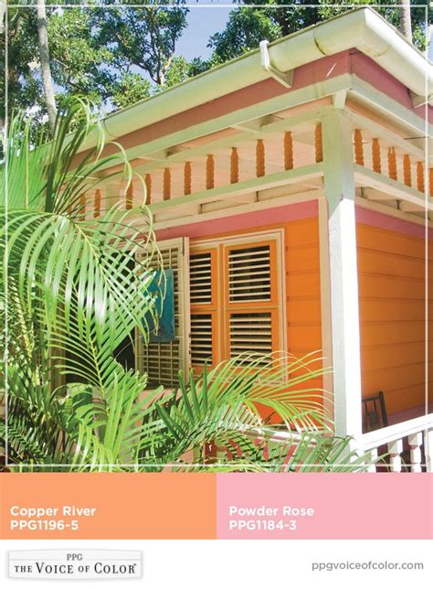 Tropical Paradise Caribbean Vacation Inspired Paint Colors These