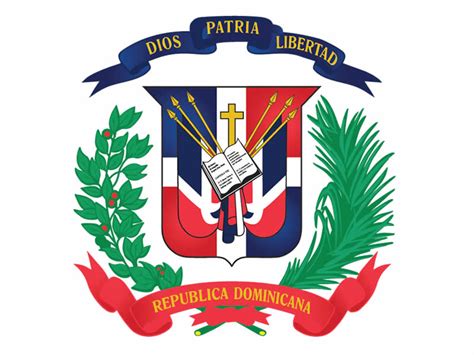Escudo Nacional De La República Dominicana Consulado De La República