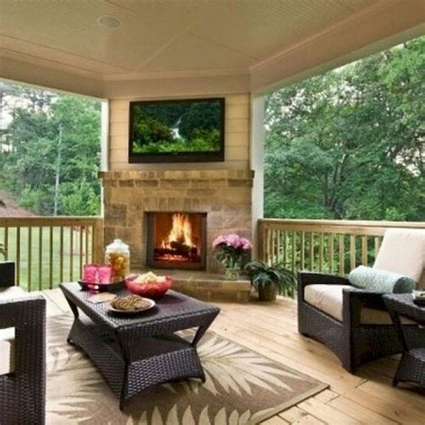 83 Stunning Stylish Outdoor Living Room Ideas To Expand Your Living