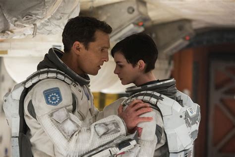 Interstellar S Matthew Mcconaughey And Anne Hathaway Reunite Daily Hot Sex Picture