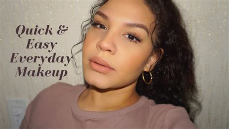 Quick And Easy Everyday Makeup Routine Exmelihna Youtube