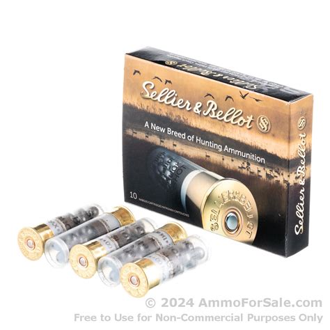 250 Rounds Of Discount 00 Buck 12ga Ammo For Sale By Sellier And Bellot