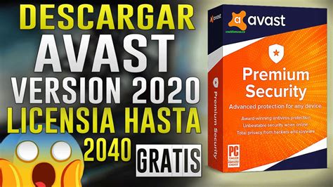 Descargar Avast Premier 2020 EspaÑol Antivirus Gratis Full Licencia