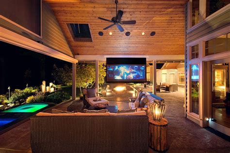 Luxury Outdoor Living Spaces Paradise Restored Landscaping Outdoor