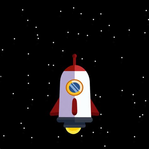 Outer Space Spaceship GIF By Ross Norton Find Share On GIPHY Cool
