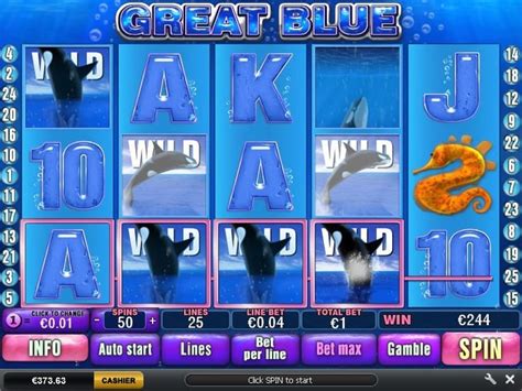 Great blue is a 5 reel, 25 payline online slot game is now also available in a mobile version. SCR888 Slot: Great Blue Big WIn