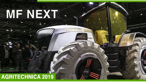 Massey Ferguson Next Concept Tractor Agritechnica 2019 Youtube