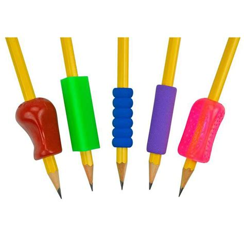 The Pencil Grip Mixed Grip Package Assorted Shapes And Colors 5