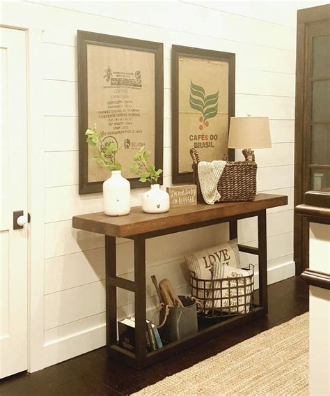 Earn $99.90 (10%) back in rewards 1 on this item with a pottery barn credit card. Foyer / entryway with Pottery Barn table, Magnolia Market ...