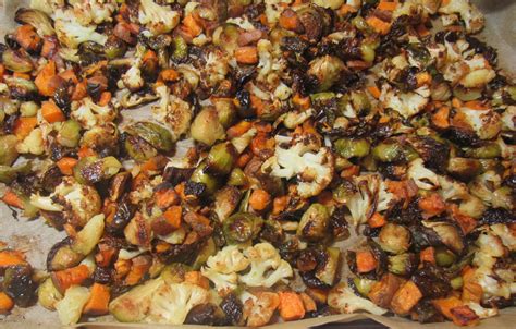 Maybe you would like to learn more about one of these? Roasted Cauliflower, Sweet Potatoes, and Brussel Sprouts ...