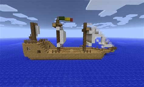 Merchant Ship Uses Ships Mod Minecraft Map