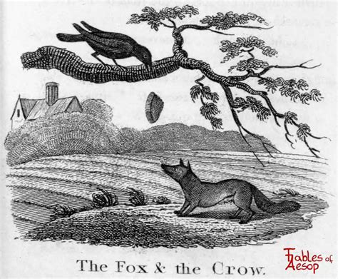 The Fox And The Crow Fables Of Aesop