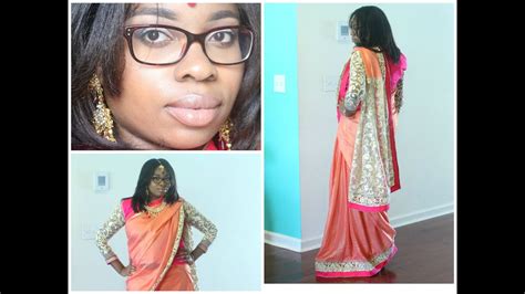 How To Wear A Saree For Non Saree Wearers Youtube