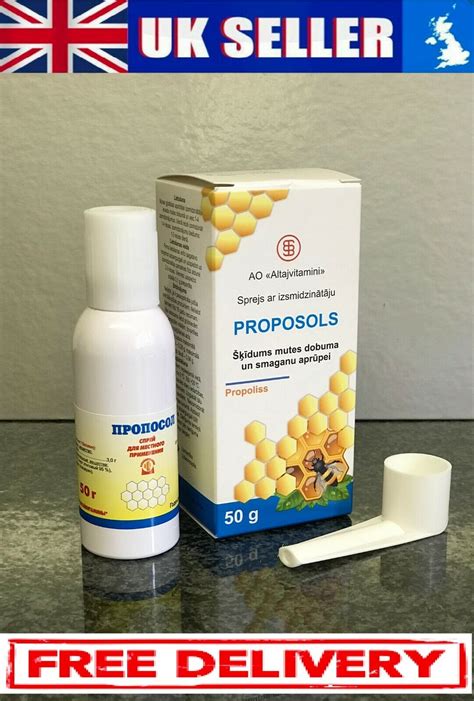 Proposol Antimicrobial Spray For Tonsillitis Stomatitis Sore Throat