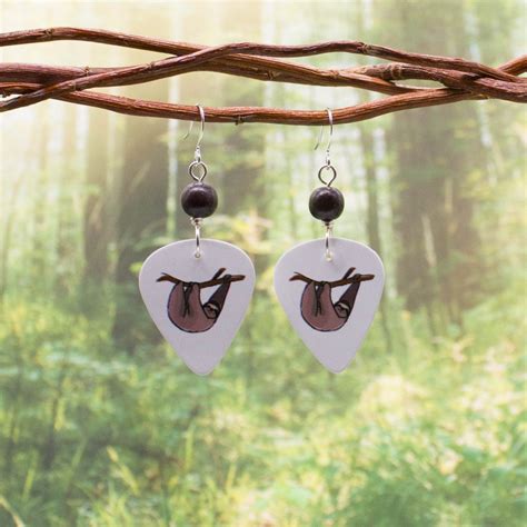 Swag Sloth Earrings Igugu Beads