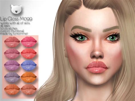 Lip Gloss M099 By Turksimmer At Tsr Sims 4 Updates