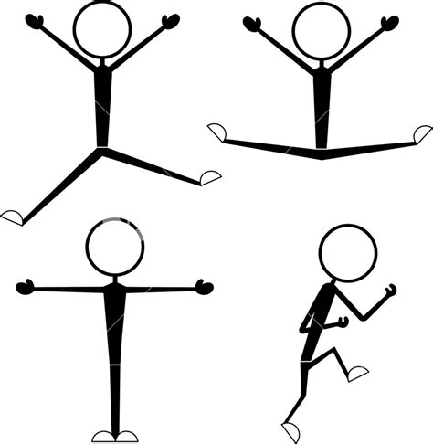 Stick Figure Cartoons Actions Royalty Free Stock Image Storyblocks