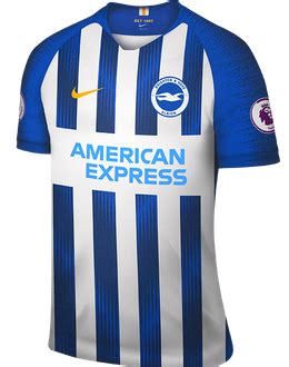 The establishment date of football game order 'est 1901' is printed within the collar. Brighton & Hove Albion FC News, Fixtures & Results 2019 ...