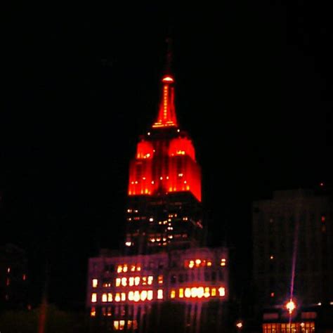The Empire State Building Is Blood Red Tonight Esb Nyc Flickr