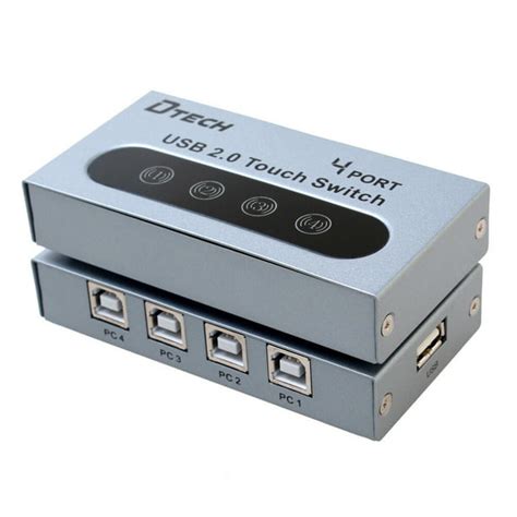 4 Port Usb 20 Printer Switch Sharing Switcher Hub Box 4 Pc Share 1