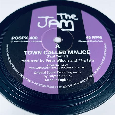 The Jam Town Called Malice Coaster