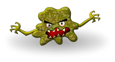 Germ Cartoon Clip Art