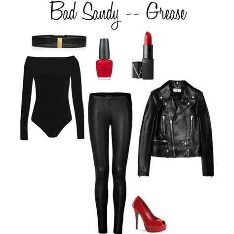 If you're headed out on a halloween date night, make a couples greaser halloween costume! Bad Sandy, Grease -- easy last minute Halloween costume (With images) | Grease costumes diy, Diy ...