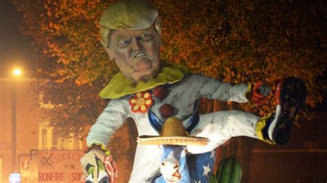 Donald Trump Meets A Fiery End In Uk Bonfire Night Tradition Cnn
