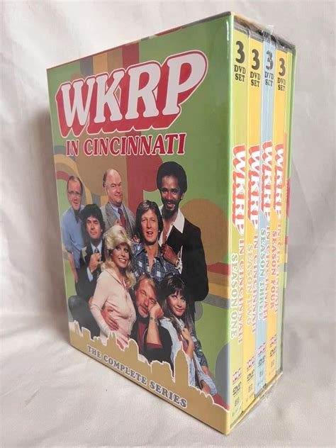 Wkrp In Cincinnati Complete Series Seasons 1 4 Dvd 13 Disc Box Set