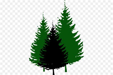 Pine Tree Evergreen Clip Art Tree Png Download 421789 Free