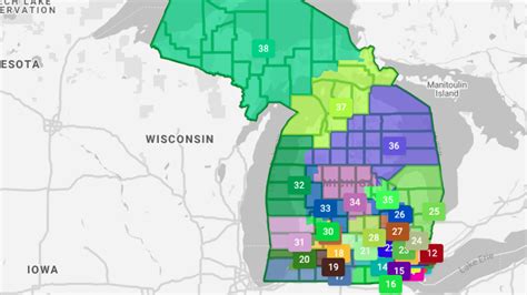 New Michigan State House Senate Maps Could Shake Up Legislature