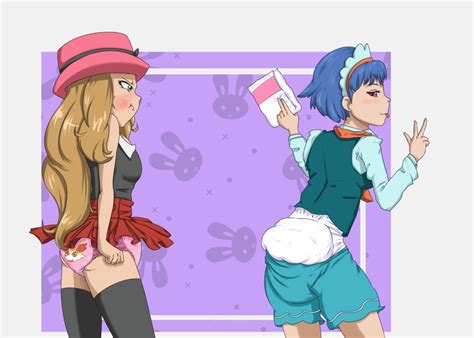 Abdl Content Serena And Miette By Nekoroa On Deviantart