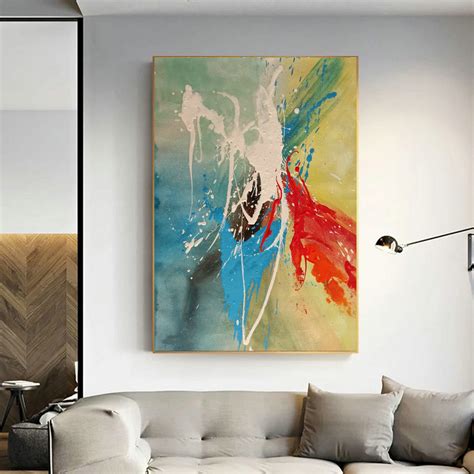 Original Abstract Paintingsabstract Oil Painting On Canvas La65