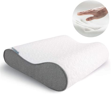 Best Cooling Memory Foam Cervical Neck Contour Pillow Made In The Usa