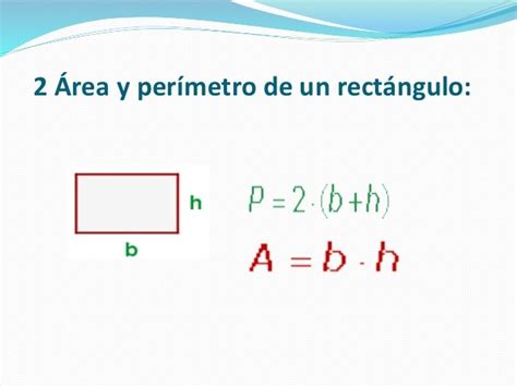 Área Y Perímetro De Rectángulos Recursos Pedagógicos