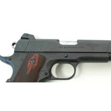 Colt Gunsite Pistol 45 Caliber Pistol With Mmc Combat Tritium Sights