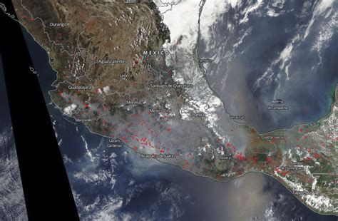 Vista Satelital De La Ciudad De Mexico En Tiempo Real Dadeat