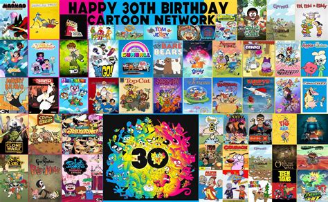 Happy 30th Anniversary Cartoon Network By Zackzillawarthogma On Deviantart