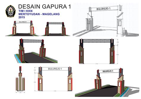 Konsep 41 Gambar Gapura Klasik Gambar Minimalis