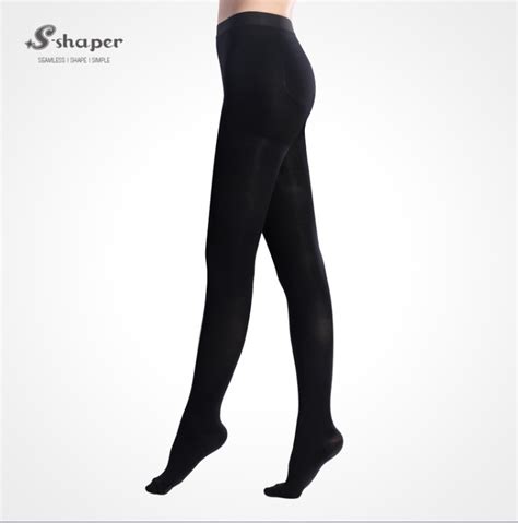 s shaper opaque women leg slimming pantyhose high quality compression stocking china sexy