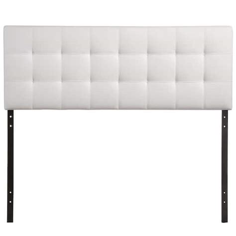 Modway Lily White Queen Upholstered Vinyl Headboard Mod 5130 Whi The