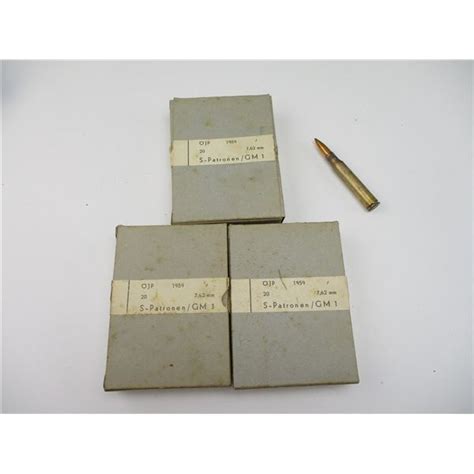 German Military 762mm Ammo Switzers Auction And Appraisal Service