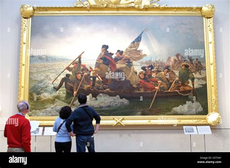 The New American Wing Gallery Washington Crossing The Delaware 1851