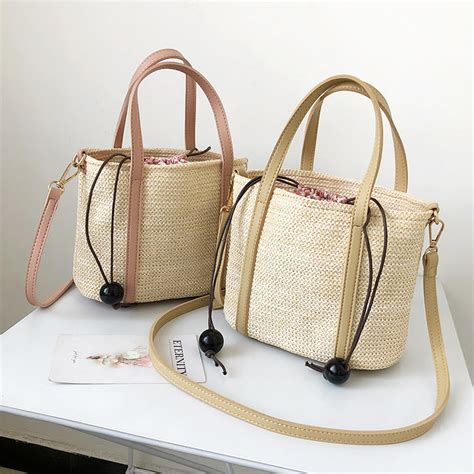 Woven Straw Crossbody Purse Paul Smith