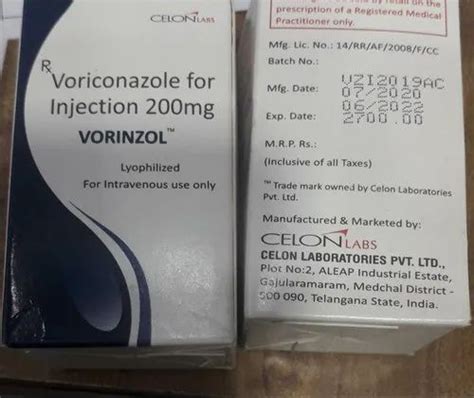 Voriconazole 200mg Vorinzol Celon Labs Prescription At Rs 2900stripe