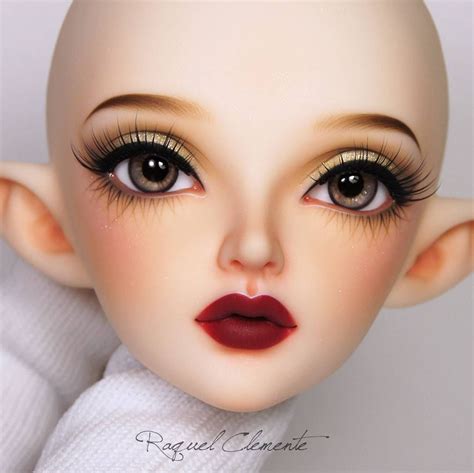 Doll Face Paint Doll Painting Doll Face Makeup Doll Repaint Tutorial Big Eyes Artist Makeup