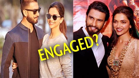 Omg Deepika Padukone And Ranveer Singh Secretly Engaged Youtube