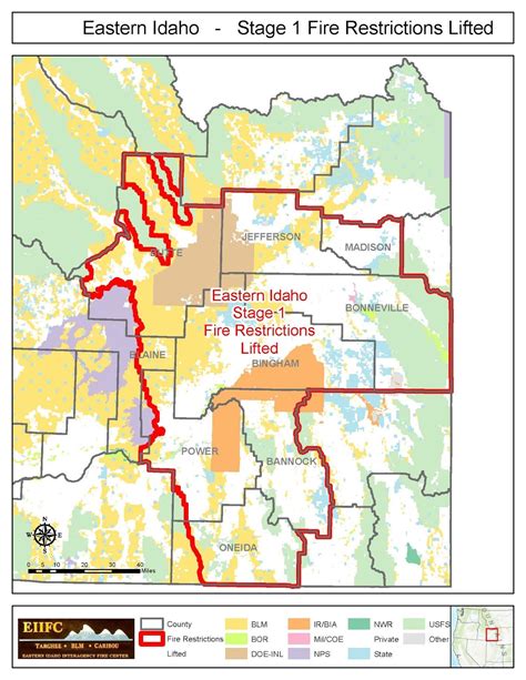 Fire Idaho Wildfire Map